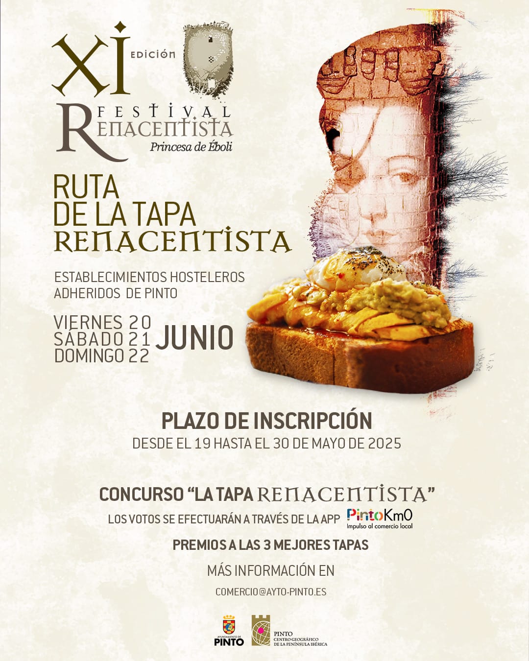 La Ruta de la Tapa Renacentista regresa a Pinto