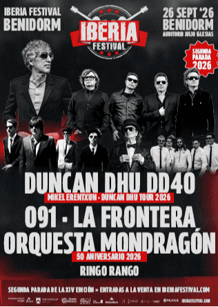 Iberia Festival: rock en vivo para cerrar septiembre