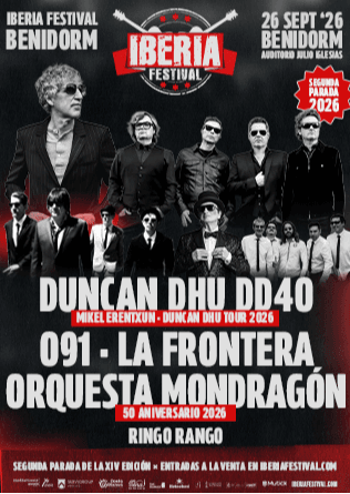 Iberia Festival: rock en vivo para cerrar septiembre
