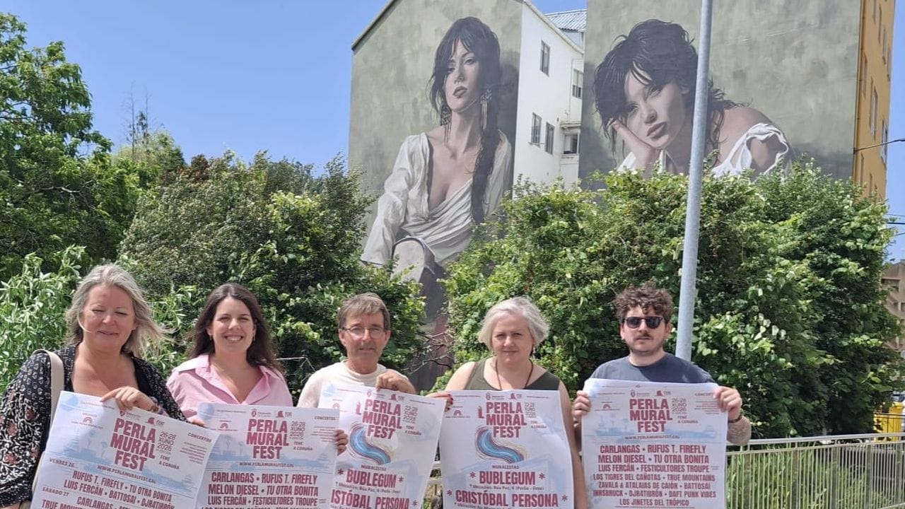 Perla Mural Fest 2026: Arte y música en Fene