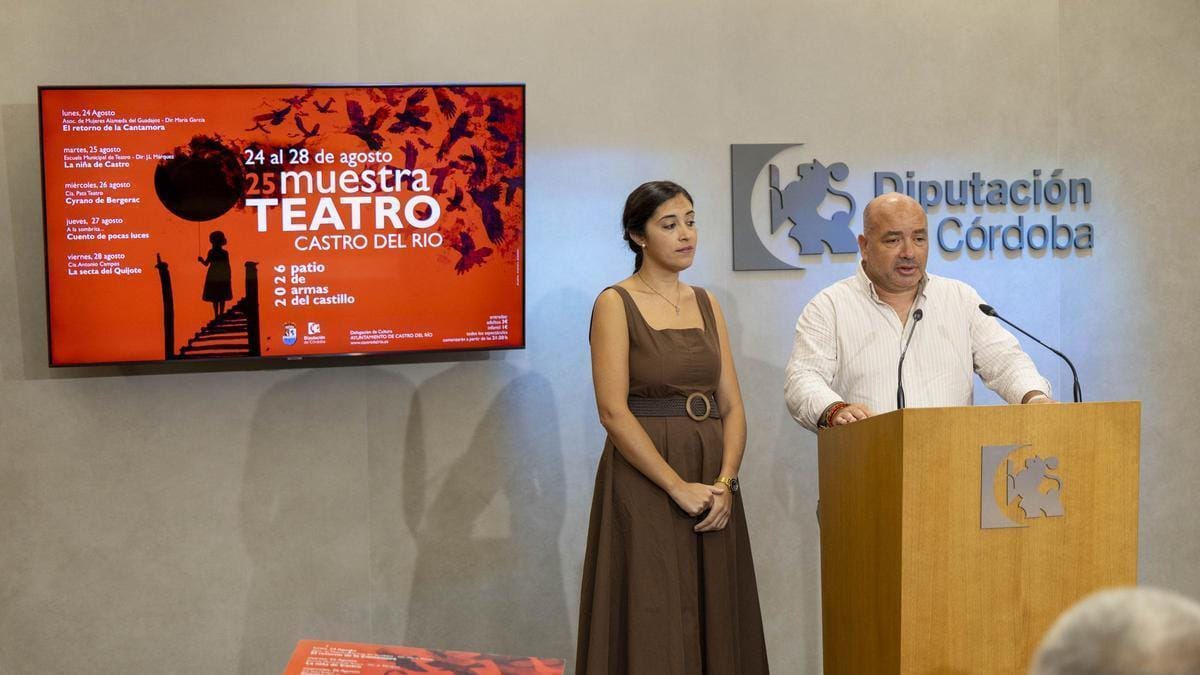 Teatro al aire libre en el castillo de Castro del Río