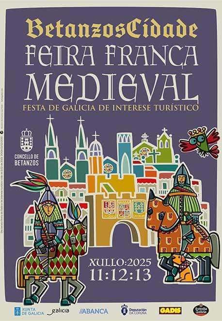 Betanzos 2026: Fechas clave para la Feira Medieval y San Roque