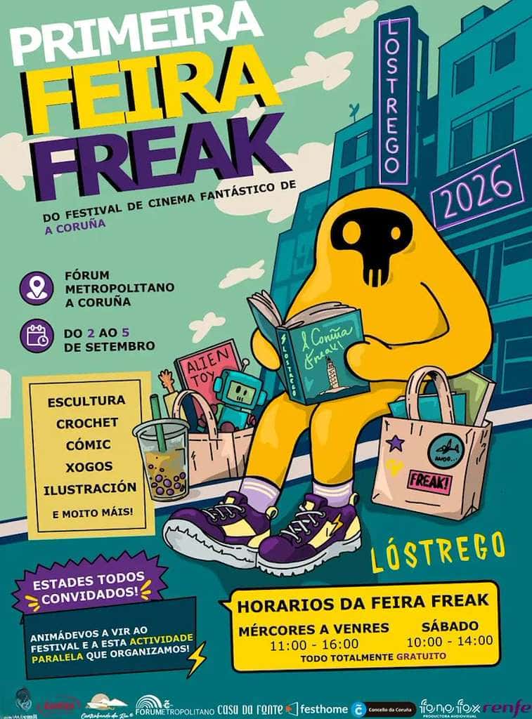 I Feira Freak: cómics, juegos y crochet gratis
