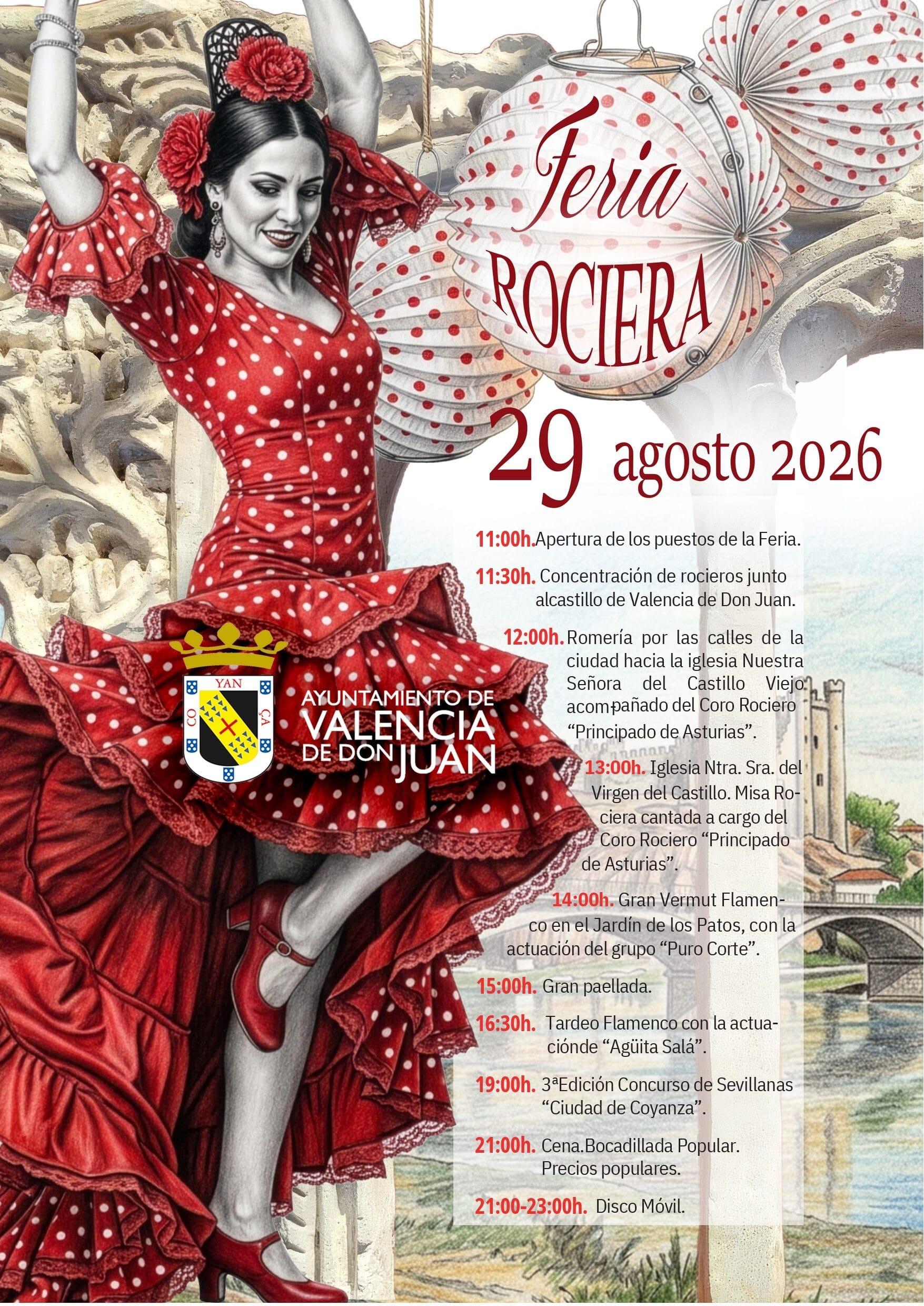 La Feria Rociera anima el Jardín de los Patos