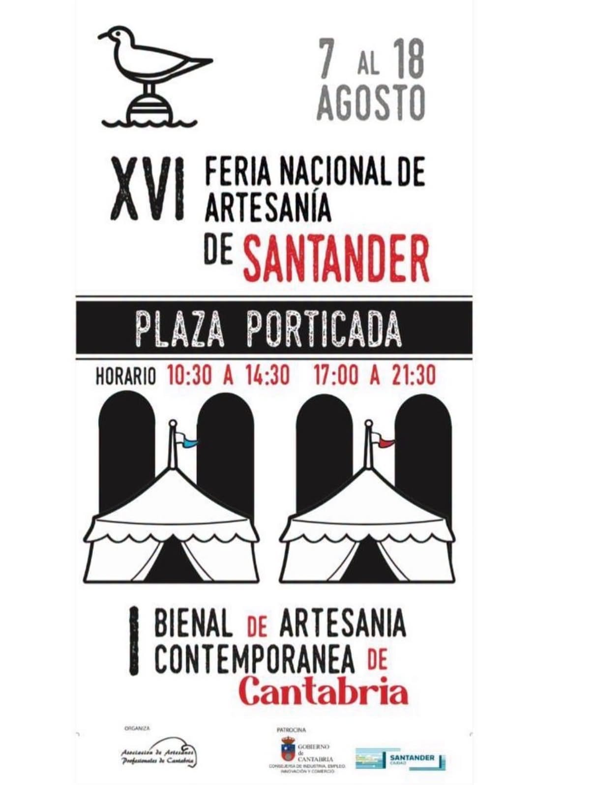 Feria de Artesanía en la Plaza Porticada hasta el 18