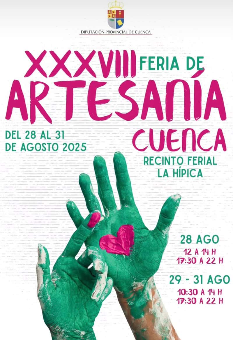 Feria de Artesanía de Cuenca: talleres y 84 expositores