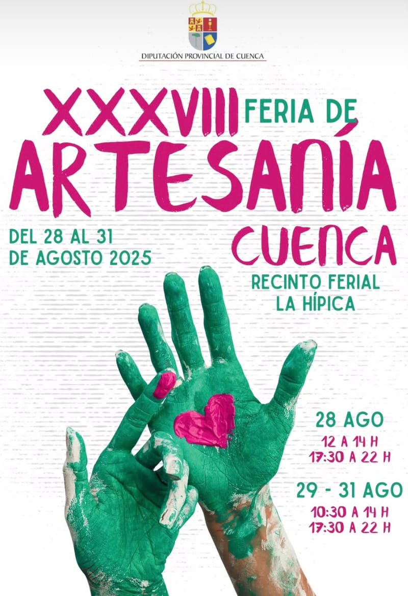 Feria de Artesanía de Cuenca: talleres y 84 expositores