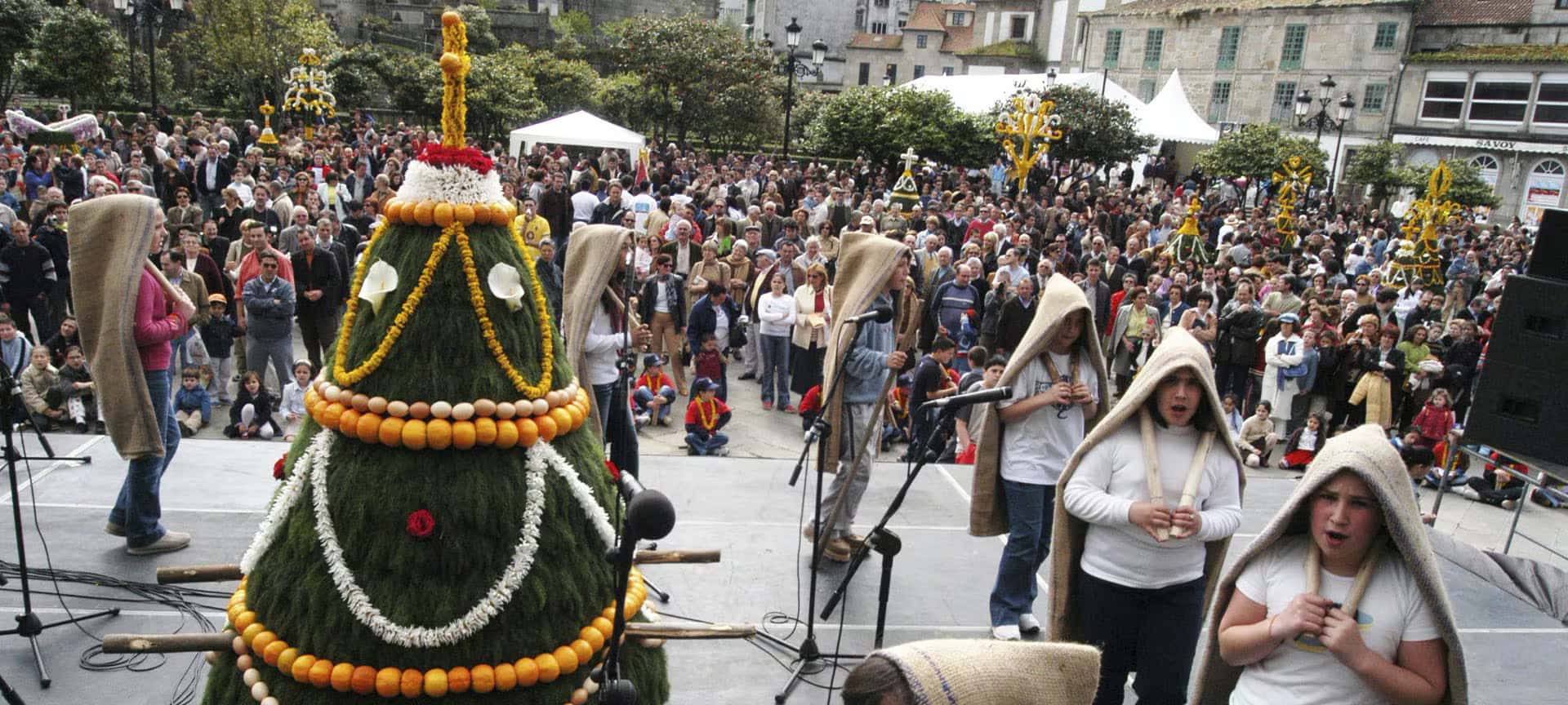 Ruta de los Maios: tradición floral en Pontevedra