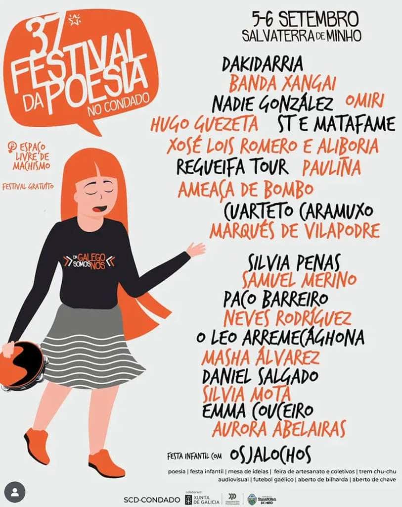 Proyecciones y clausura del XXVIII Certame de Regueifas de Valadares