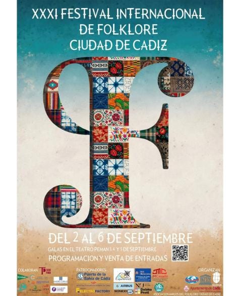 El Festival de Folklore llena Cádiz hasta el 6 de septiembre
