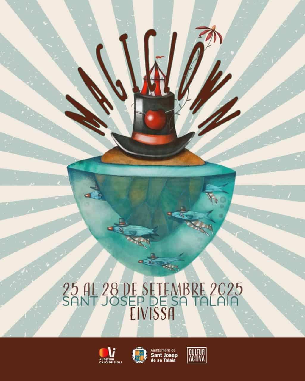 Magiclown: magia y circo gratis en Sant Josep