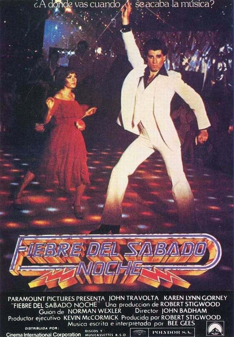 Proyección de la película 'Fiebre del sábado noche'