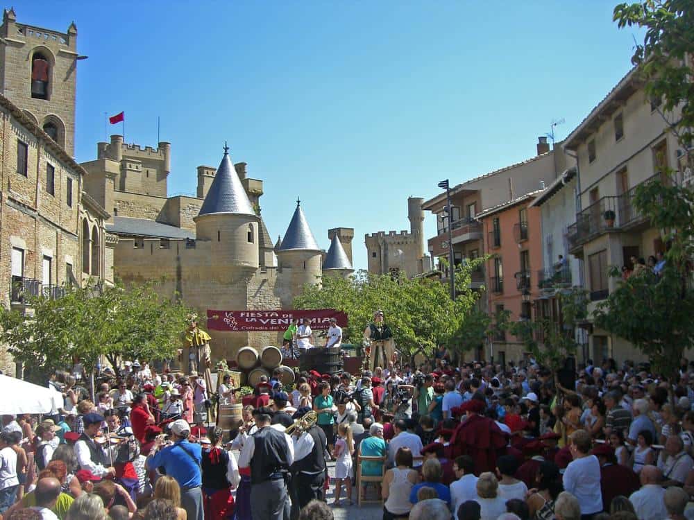 La Fiesta de la Vendimia de Olite, copa a copa