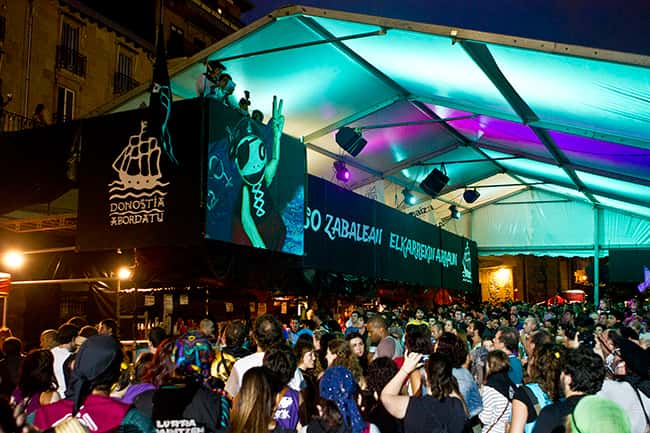 La Flamenka folk y rock vasco en la Semana Grande