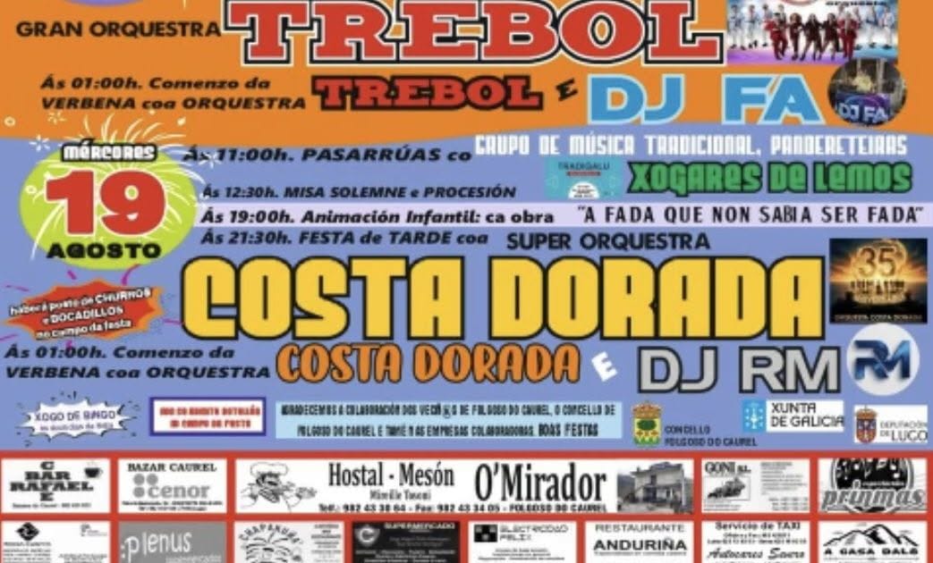Verbena de Pedralonga - Orquesta Trébol