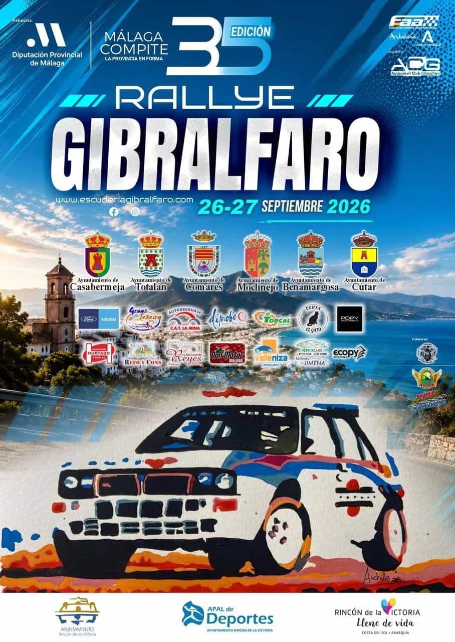 El Rallye Gibralfaro vuelve a Casabermeja este sábado