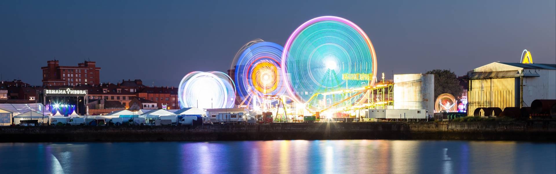 La noria regresa a Gijón en la Semana Negra 2026
