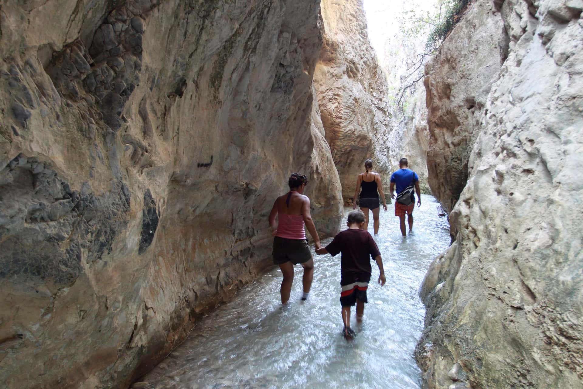 La ruta de agua del río Higuerón en Frigiliana