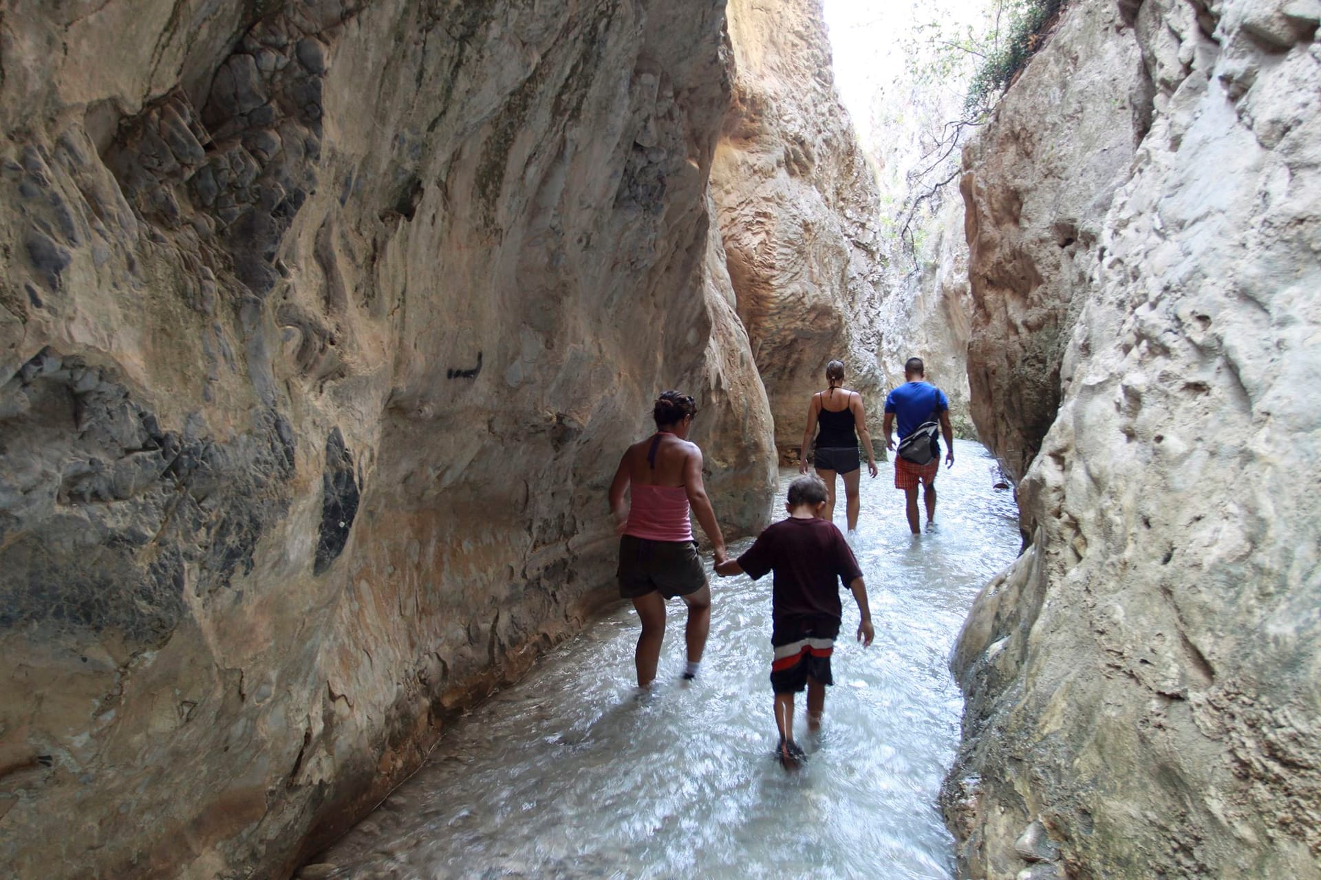La ruta de agua del río Higuerón en Frigiliana