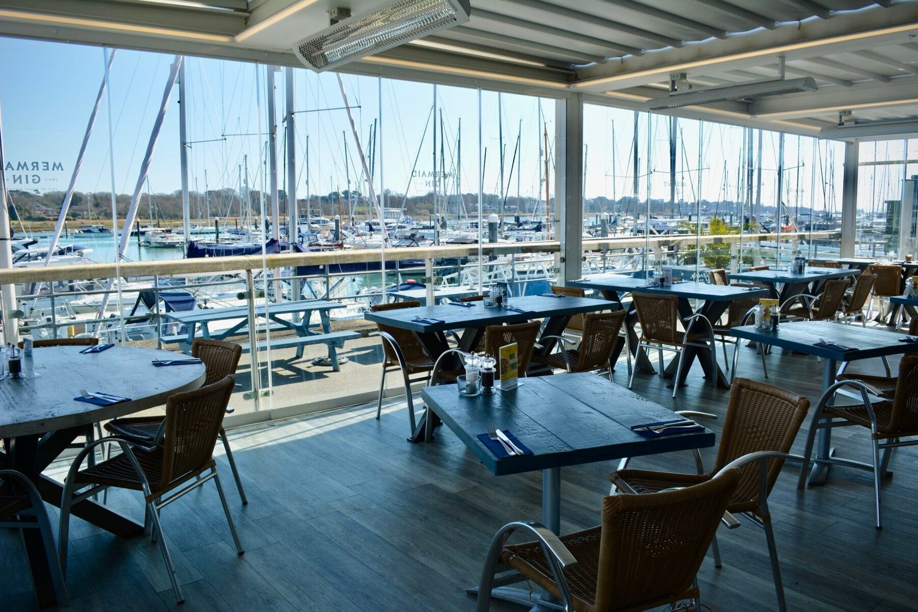 Banana Wharf: comer junto al agua en Southampton