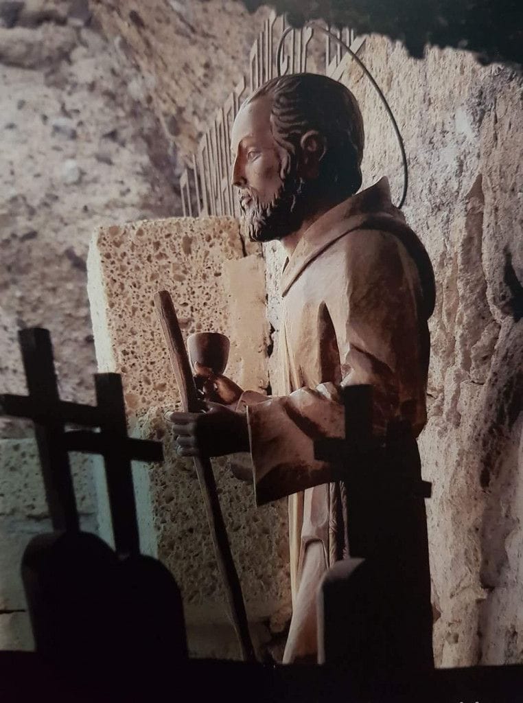 Adeje estrena escultura del Santo Hermano Pedro