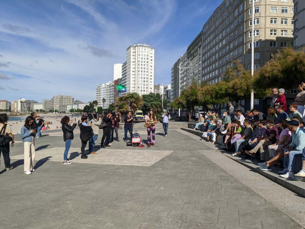 Vigilia en homenaje a Samuel Luiz