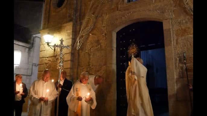 Eucaristía y vigilia del Corpus Christi