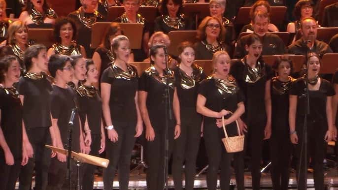 Zambombas y panderetas en sinfónico - Coro Villa de las Rozas 45 Aniversario