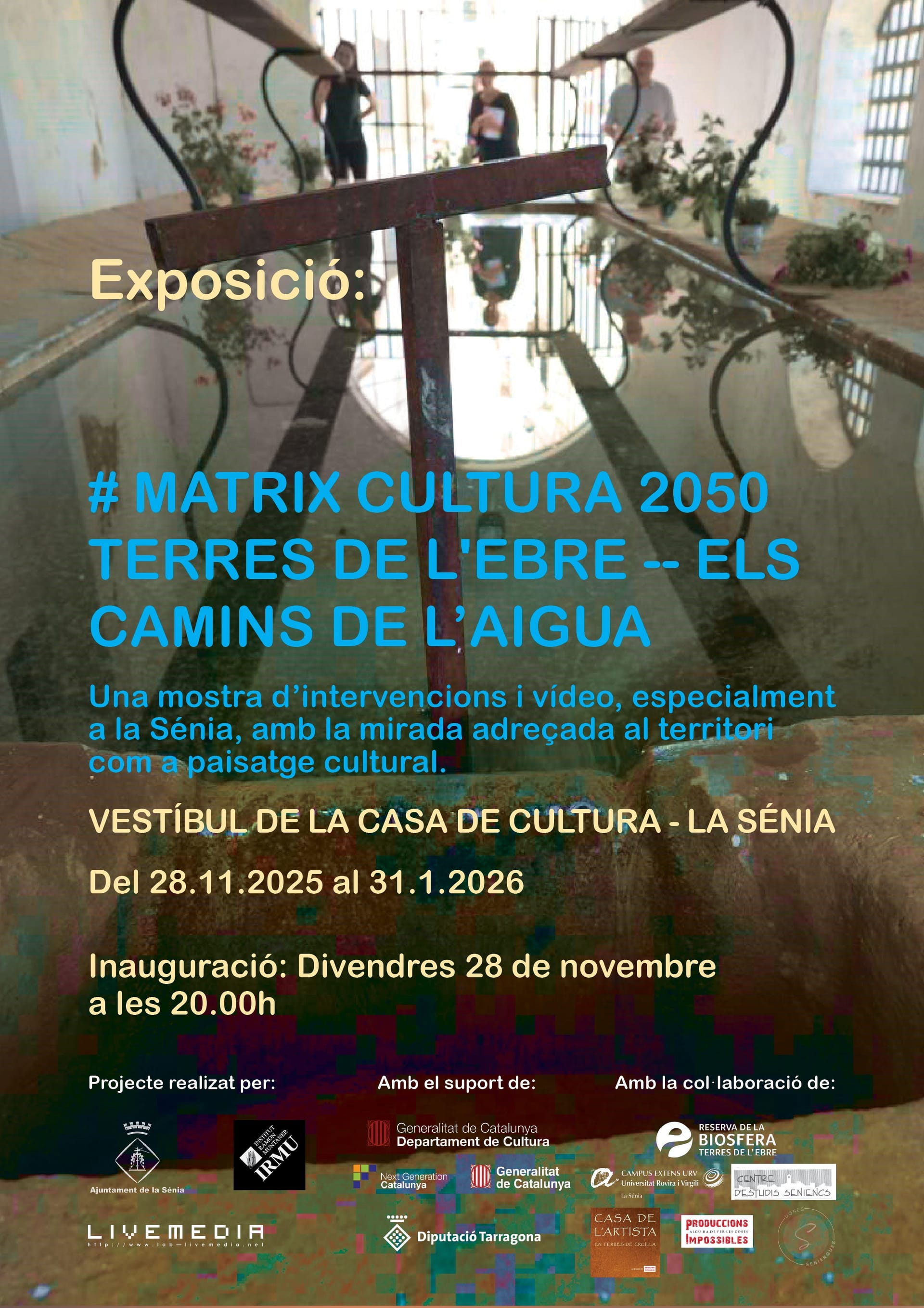 Inauguració de l'exposició Matrix Cultura 2050, Terres de Llebre