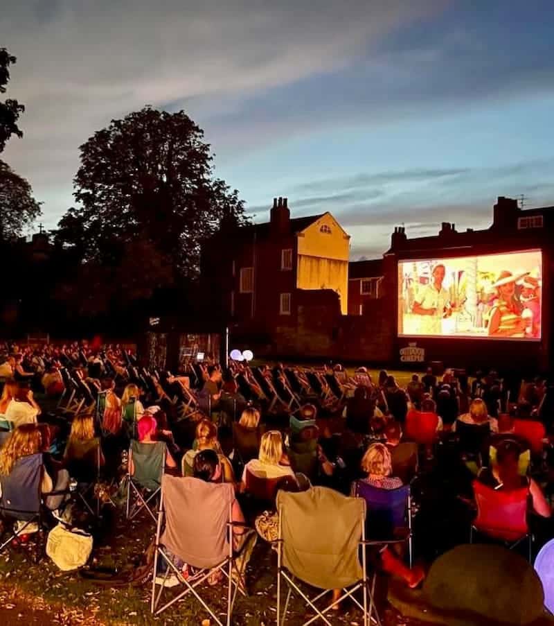 York's outdoor cinema: Grease, The Shining and Jurassic Park