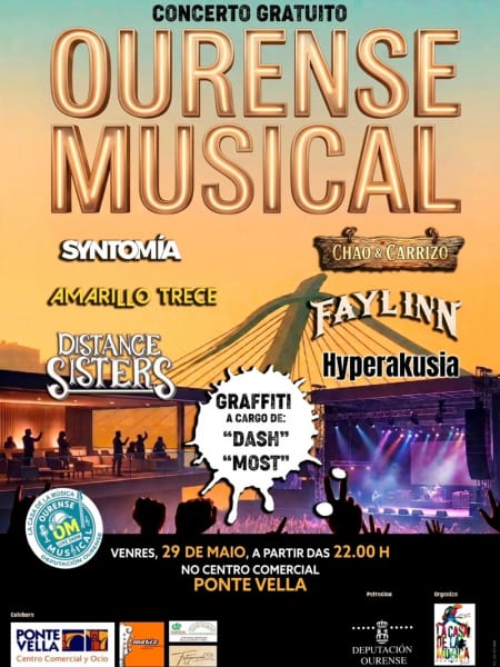 Segunda edición de Ourense Musical en Ponte Vella