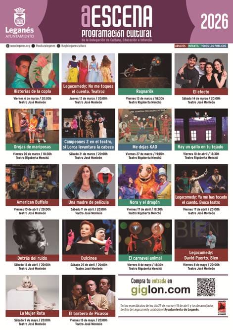 Teatro en Leganés: Sánchez-Gijón y Echanove por menos de 10€