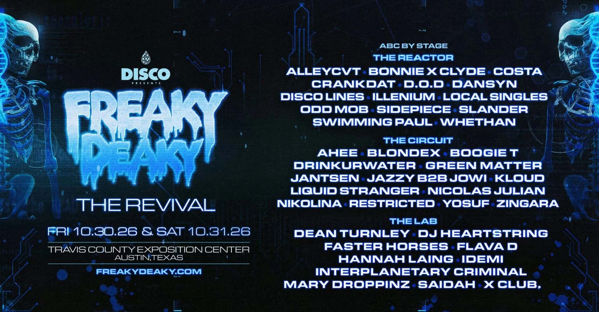 Freaky Deaky 2026