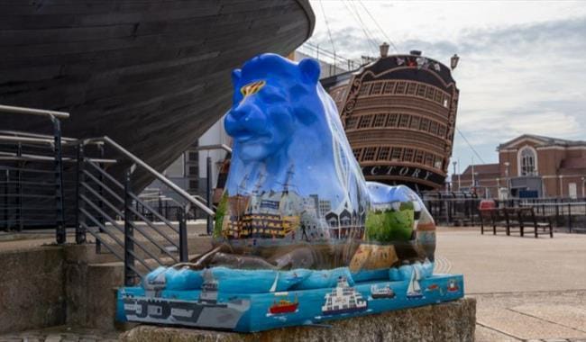 Pride of Portsmouth Lion Trail: a free art walk