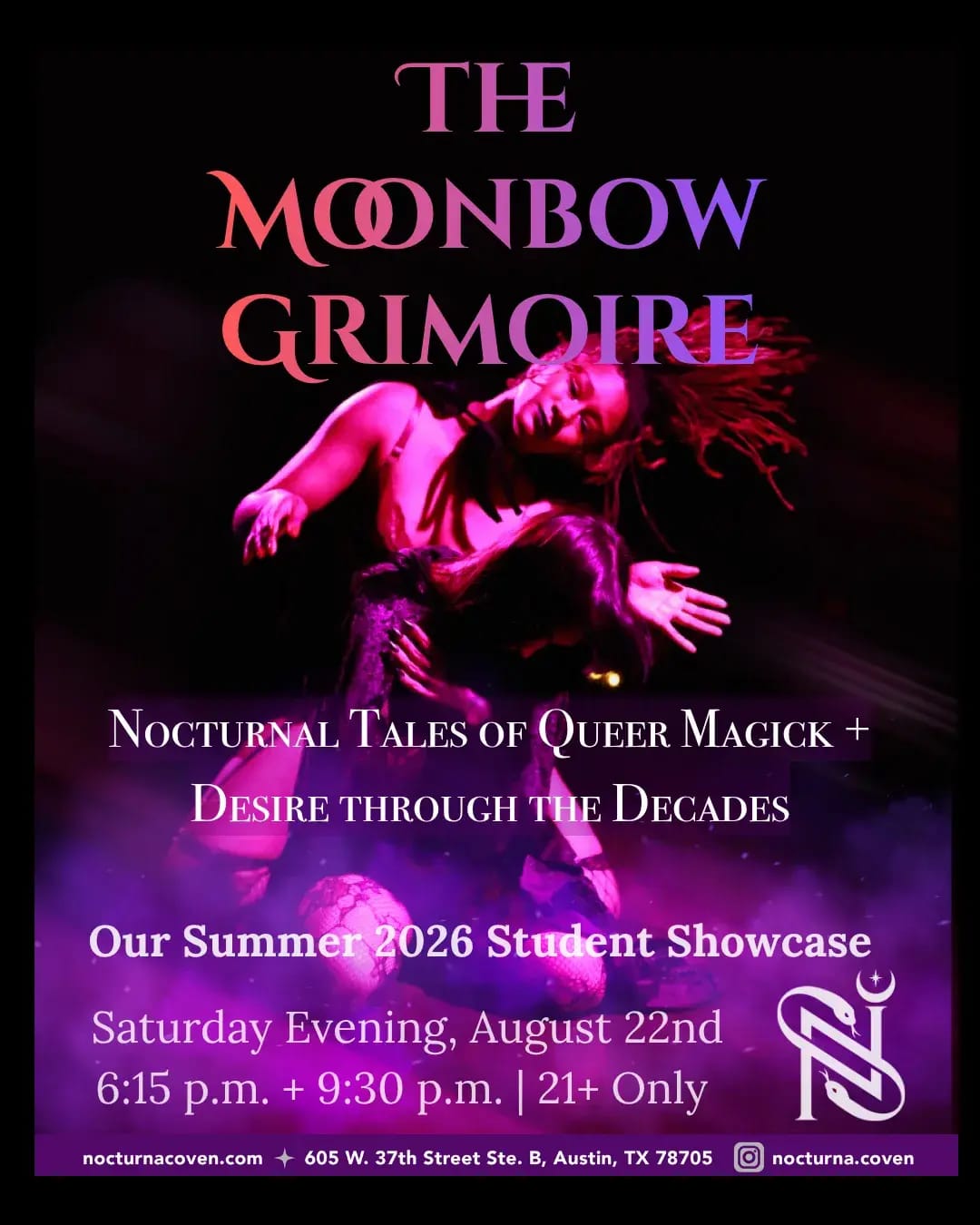 The Moonbow Grimoire: Nocturnal Tales of Queer Magick + Desire