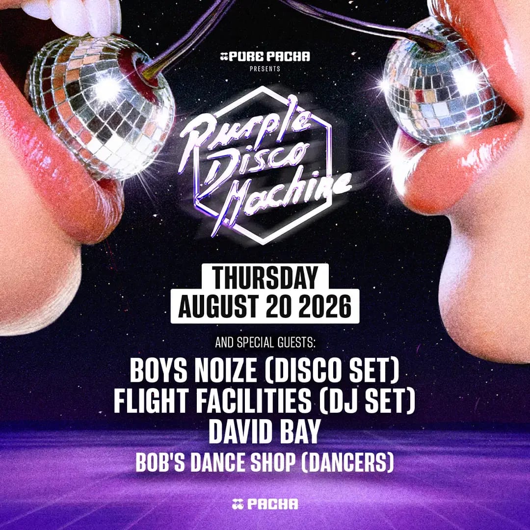 Closing Pure Pacha con Purple Disco Machine