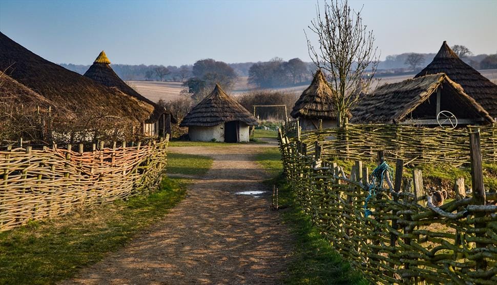 Butser Ancient Farm: Viking boats and autumn history