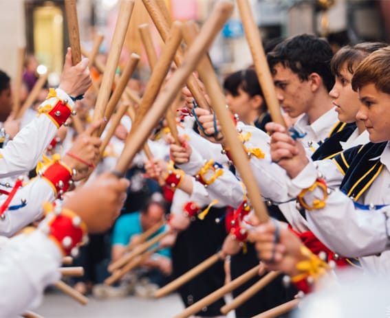 325 anys d'història del Ball de Bastons de Lleida