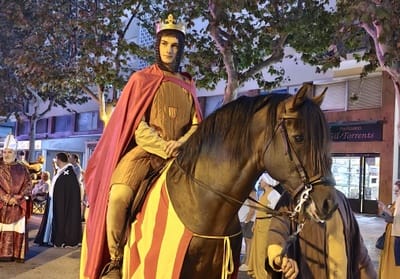 La Fiesta del Rey Jaime I vuelve a Salou