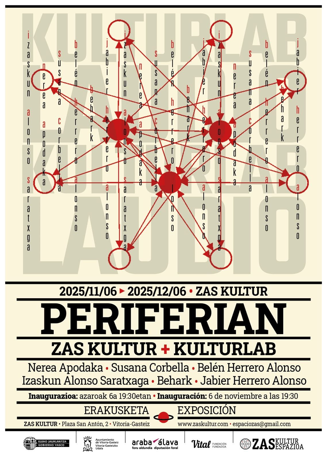 Presentación del catálogo Periferian - Zas Kultur y KulturLab