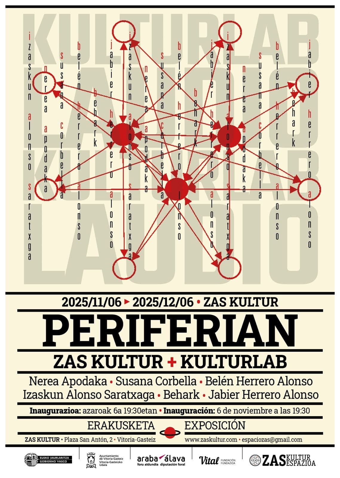 Presentación del catálogo Periferian - Zas Kultur y KulturLab