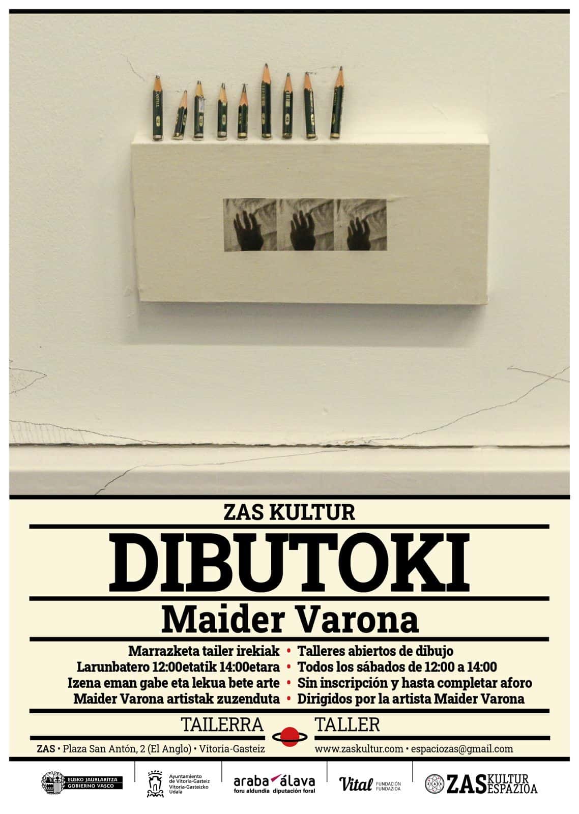 Dibutoki, taller sobre el lenguaje del dibujo