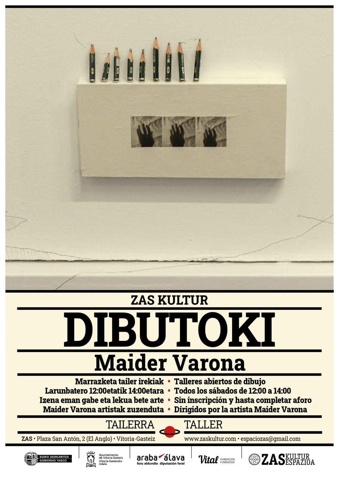 Dibutoki, taller sobre el lenguaje del dibujo