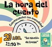 Cuentacuentos y manualidades 'La hora del cuento. La canción de Lucas'