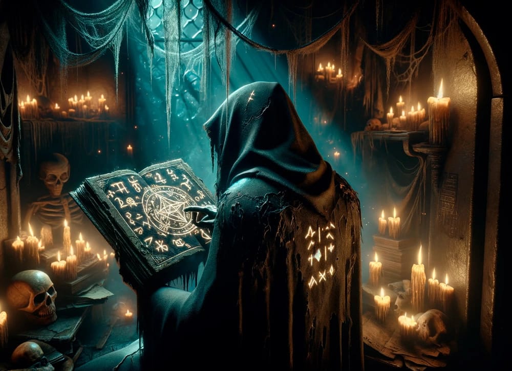 Xogo de escape – O Nigromante