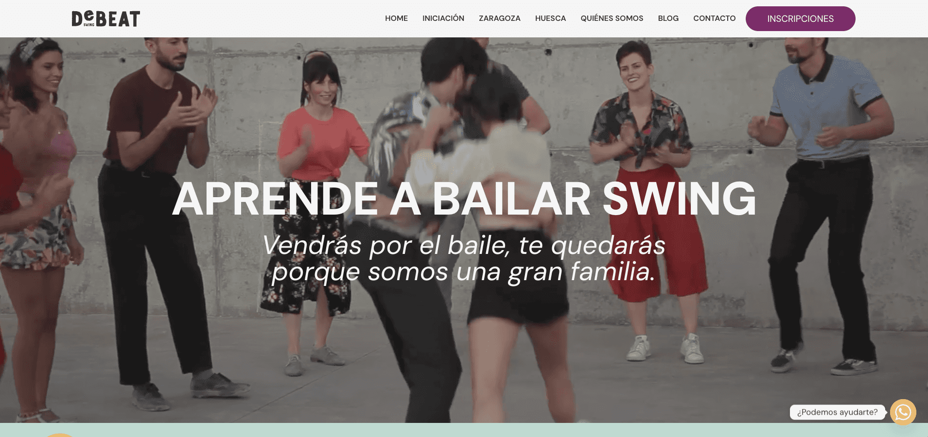 Taller Lindy Hop Multinivel. Debeat Swing