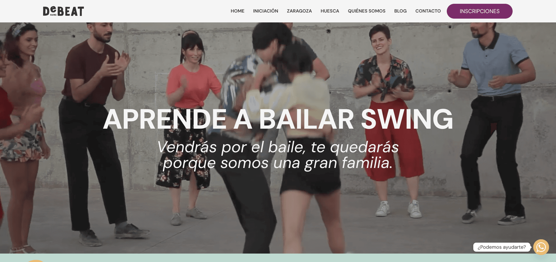 Taller Lindy Hop Multinivel. Debeat Swing