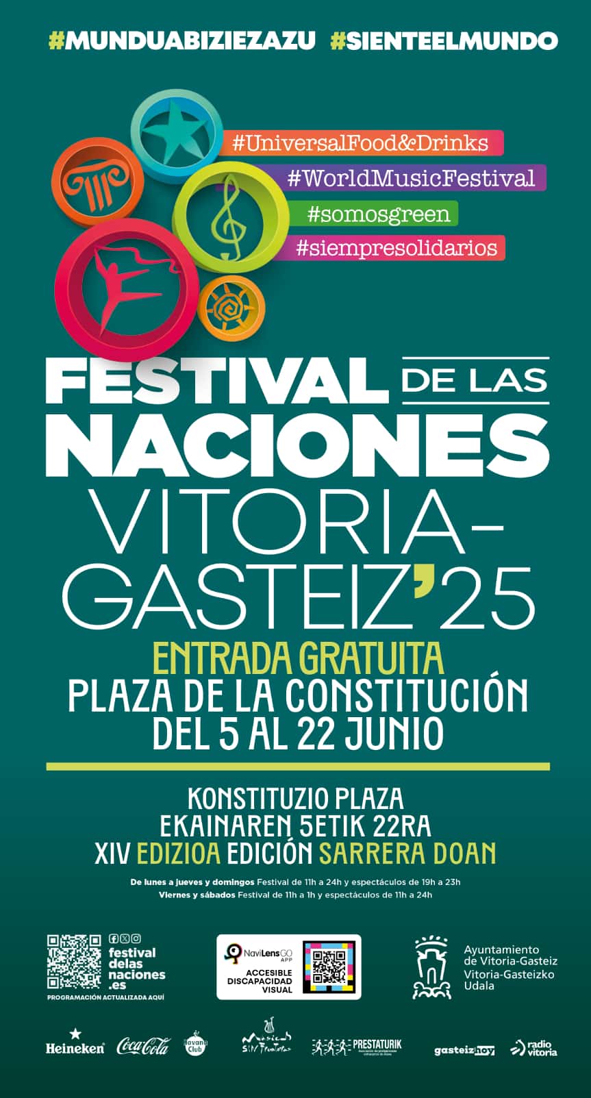 El Festival de las Naciones llena de cultura Vitoria