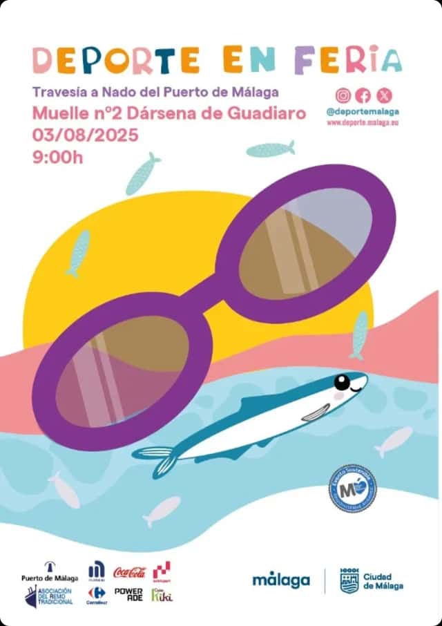 66ª Travesía a nado del Puerto de Málaga