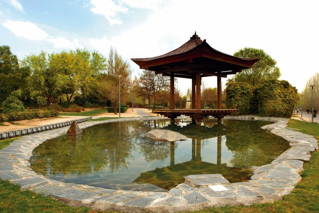 Parque de la Vega: un jardín japonés en Alcobendas